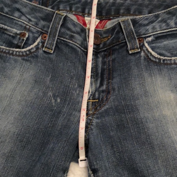 Lucky Brand jeans, low rise, boot cut, size 2 / 26, made in America - Picture 10 of 10